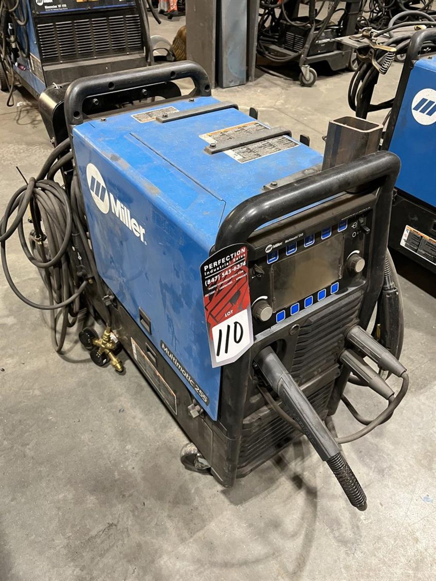 2022 MILLER MULTIMATIC 255 Multi-Process TIG /Stick Welder, s/n NC248668N