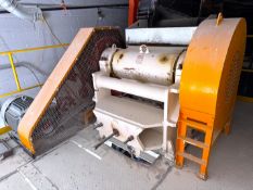 SANME PEX250X1000 Jaw Crusher, s/n 20PE031, 40 HP, 9.8" x 39.3" Feed Opening