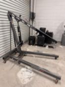 PITTSBURGH 69514 2-Ton Folding Engine Crane