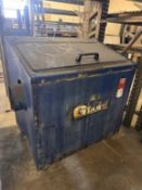 GIANT Vibratory Finisher, s/n 1040, 15" x 29" Tub Dimensions, 3 Cu.Ft Capacity, (Not In Working