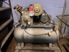 INGERSOLL RAND 253 Type 30 5 HP Dual Piston Air Compressor, s/n 30T 360576