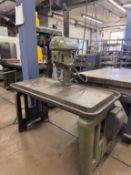 DELTA ROCKWELL 15-000 Drill Press, s/n 1322986, 21" x 51" Steel Table