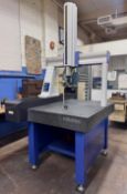 MITUTOYO Crysta-Plus M574 CMM, s/n 00541607, 33" x 46.5" x 6" Granite Plate, Desktop PC w/