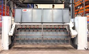 2021 ABB Twin Robot MIG Welding Cell, w/ (2) ABB IRB 2600ID-8/2.00 Weld Robots w/ IRC5 Controls,
