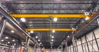 2021 FRONTENAC 40' x 200' Free-Standing Top-Running Bridge Crane System, Project FT20-296,
