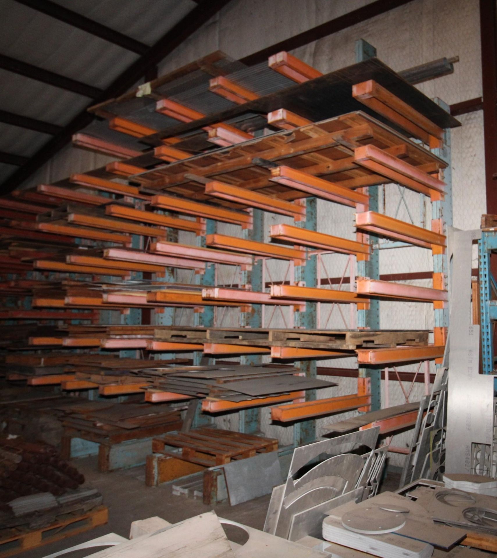 CANTILEVER RACK, 8-tier, 48