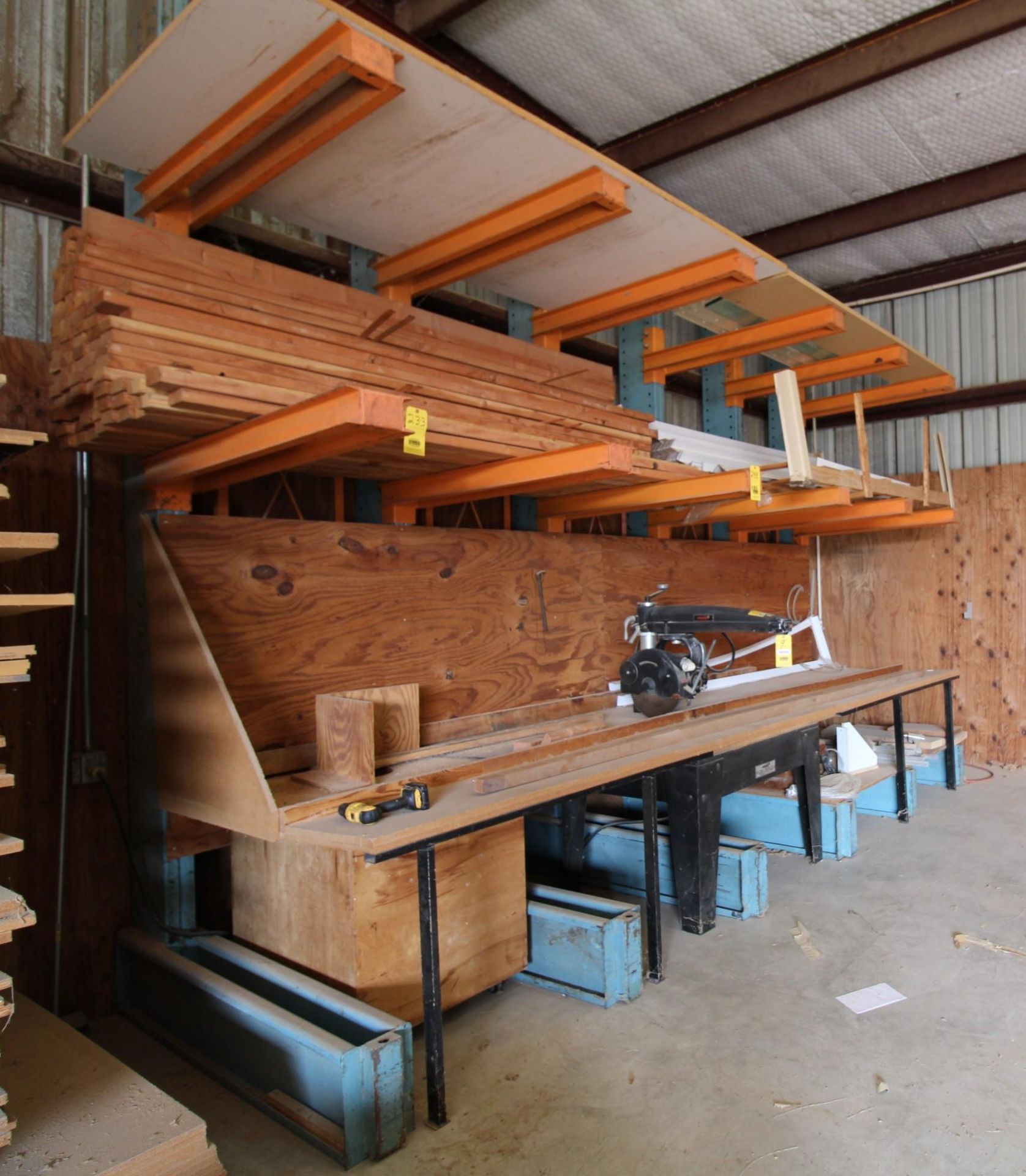 CANTILEVER RACK, 2-tier, 48