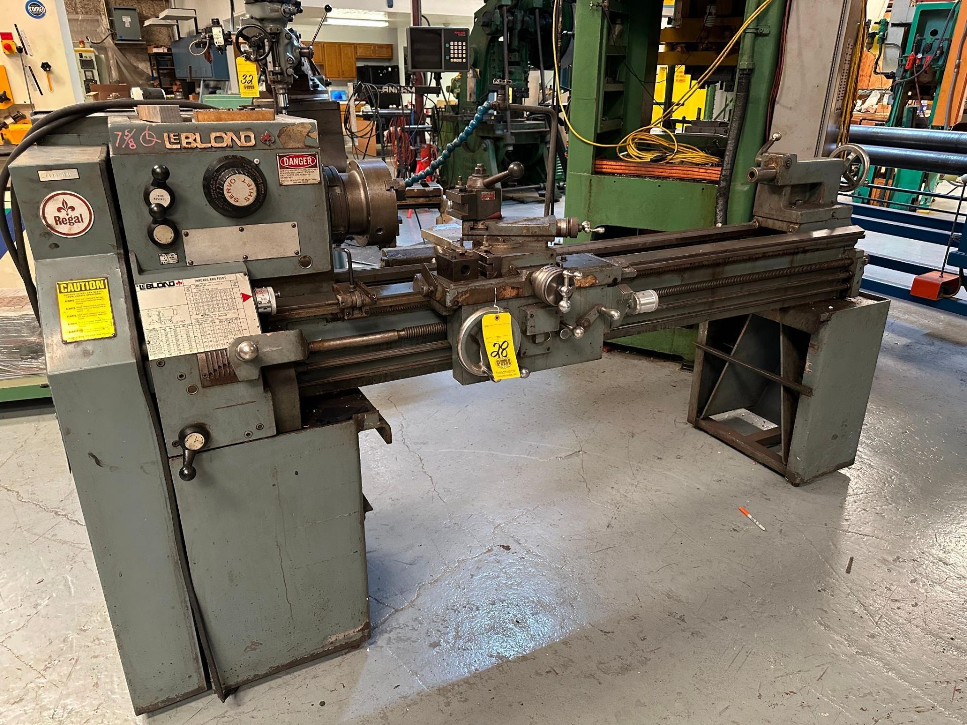 ENGINE LATHE, 16