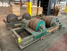 TANK TURNING ROLL SET, RANSOME MDL. PM-400, 400 T. cap., S/N 480242, w/ idler (Located at: Greens Ba