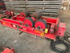 TANK TURNING ROLL SET, KOIKE ARONSON, approx. 45 T.cap., 15 T. cap. driver, 30 T. cap. idler (Locate