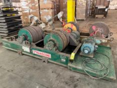 TANK TURNING ROLL SET, RANSOME MDL. PM-405, 400 T. cap., S/N 980243, w/ idler (Located at: Greens Ba