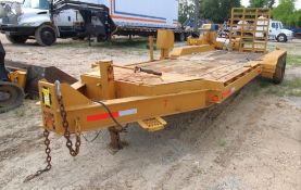 TRAILER, SUPERLINE BALLENA TRAILER, UTILITY-BORE TANK, Mfg. 2005, 73"W. x 17'L. bed, w/ ramp, VIN: 1