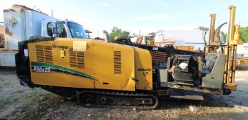 UTILITY HORIZONTAL DIRECTIONAL DRILL, VERMEER MDL. D20X22III, NAVIGATOR S2, Mfg.. 2018, 74 HP, PERFO