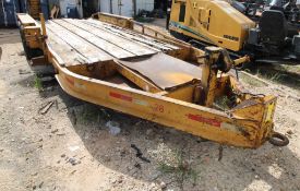 TRAILER, BELSHE BORE TANK UTILITY TRAILER, Mfg. 2005, 82"W. x 18'L. bed, w/ (1) ramp, VIN: 161F01828