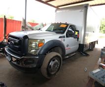 CAMERA / CUTTER TRUCK, FORD F-550, Mfg. 2016, w/ 16' x 9' x 8' Supreme dry van body (Mfg. 4/2016), e