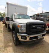 CAMERA / CUTTER TRUCK, FORD F-550, Mfg. 2012, w/ 16' x 8' x 84" Reading dry van body (model: DFA84H9