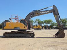 EXCAVATOR, VOLVO, MDL. EC220EL, Mfg. 2022, equipped w/ 5.7L cylinder turbo diesel engine, H.O.M. 280