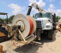 COMBINATION SEWER CLEANER TRUCK, FREIGHTLINER 1148D 6X4 CHASSIS, Mfg 2018, 450hp Allison engine, All