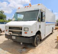 CAMERA / CUTTER TRUCK, FREIGHTLINER / UTILIMASTER STEP VAN, Mfg. 2000, equipped with a 2009 Aries Cu