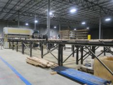 Steinmann MDL SATOS 32k Double Drum Sander, 3300mm Max Panel Width; 2.5 - 50mm Panel Thickness; 15mm