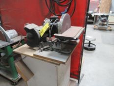 LOT: (1) Delta 12" Disc Sander, 1/2 HP, (1) Delta 8" Double End Bench Grinder, 3/4 HP