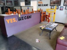 LOT: Contents of Reception and Cubicles, Includes: Desks, Partitions, File Cabinets, Office Chairs,