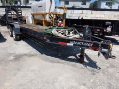 2021 Lucon Custom Heavy Haul 12T172FC Trailer, 17' + 4' Ramp, 12,000 GVWR, Pintle Hitch, Tandem Axle