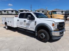 2020 Ford F-450 Super Duty Crew Cab 4x4 Service Truck, 6.7 Power Stroke Diesel, Dual Rear Axle, Knap