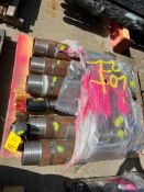 LOT: RAWK 7" Parts new - (5) 7"FBHs. (2) Upper Couplings, (2) Lower Couplings, (1) Flow Diverter,