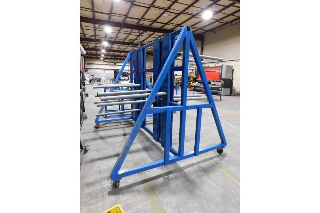 Rolling Rack Hardware Adjustable Arm Doublesided HD Rolling Material Rack, 112