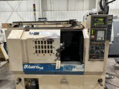 MIYANO MODEL LZ-02 2-AXIS TURNING CENTER W/AUTO LOAD/UNLOAD SYTEM, S/N LZ020004, NEW 1998