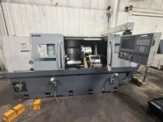 OKUMA GENOS L400E 2-AXIS CNC TURNING CENTER LATHE, S/N P196, NEW 2012