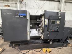 HWACHEON MODEL T2-1T SMC MULTI AXIS CNC LATHE TURNING CENTER, S/N M02836101L