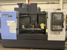 2022 DN SOLUTIONS DNM 6700 4-AXIS CNC VERTICAL MACHINIG CENTER, SN MV0092-002655