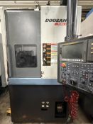 DOOSAN V400M 3-AXIS CNC VERTICAL LATHE, W/LIVE TOOLING, S/N MT0010-000903, NEW 2012