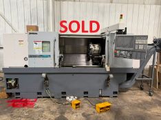 SOLD SOLD SOLD OKUMA GENOS L400E 2-AXIS CNC TURNING CENTER LATHE, S/N PE317, NEW 2012