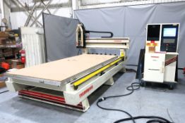 5'X12' THERMWOOD MODEL CS45 3-AXIS CNC ROUTER, M45-512, S/N CS450890606, NEW 2006