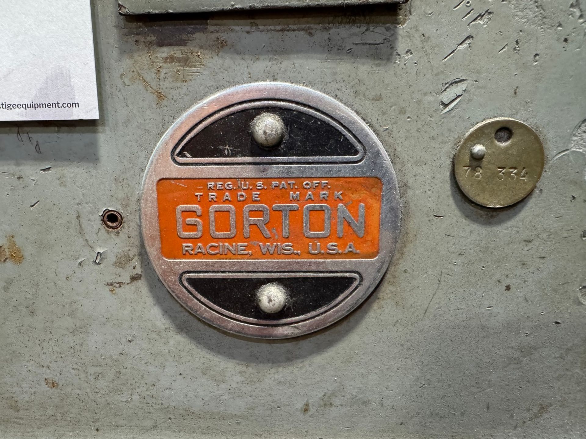 Gorton Cutter Grinder Tool No. 375-4 5/8" Capacity - Image 6 of 7