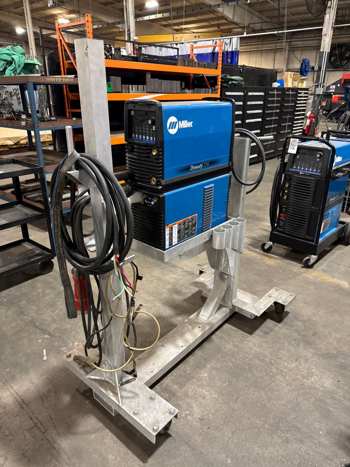 2020 Miller Dynasty 210 Tig/Stick Welder With Coolmate 1.3 - Image 2 of 7