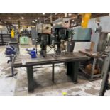 (2) Power Matic 1150 Variable-Speed Drill/Tap Presses With Table