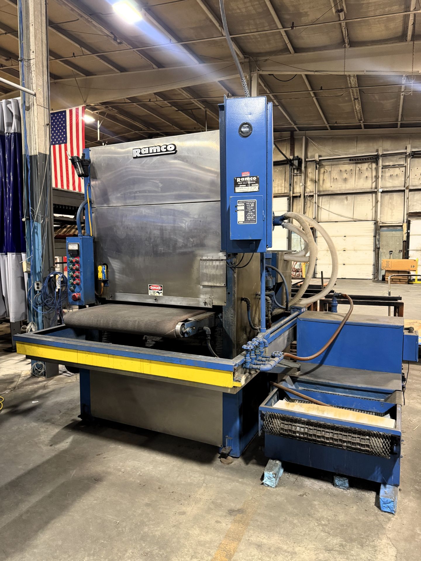 Ramco Model 37T60 36" Wide Belt Sander with Filtration System, S/N 3302 - Image 2 of 20