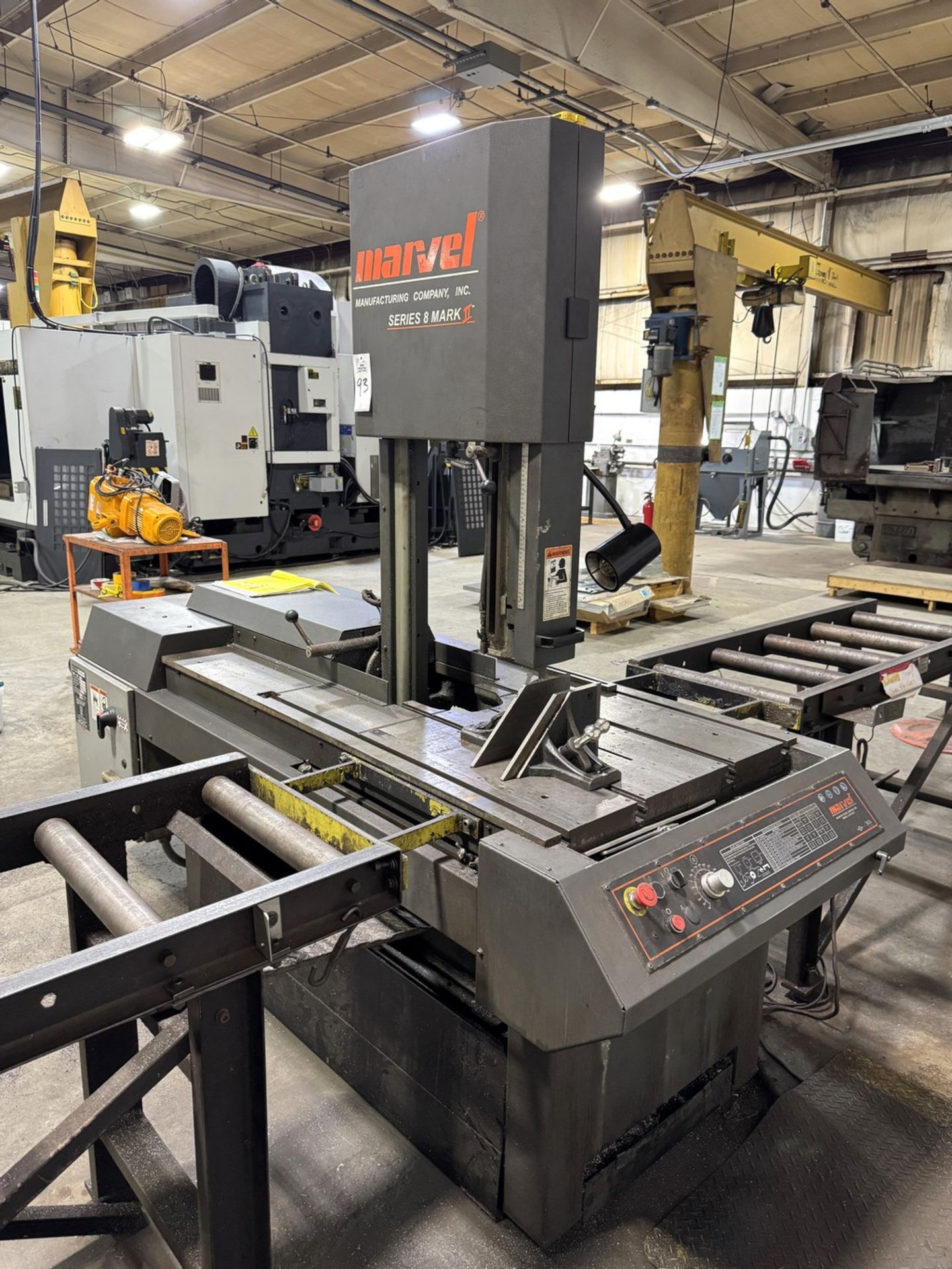 2018 Marvel 8-Mark-II-V Vertical Bandsaw - Image 4 of 14