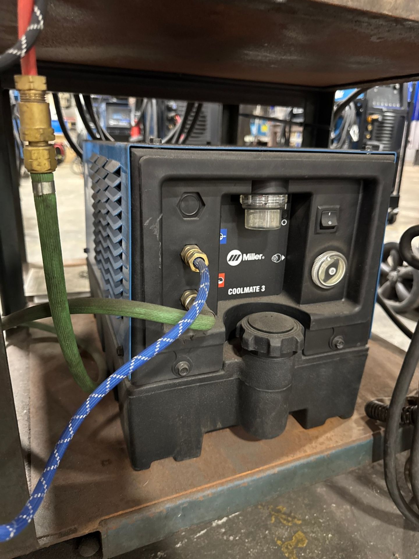 Miller Dynasty 350 Tig/Stick Welder With Coolmate 3 - Image 8 of 9