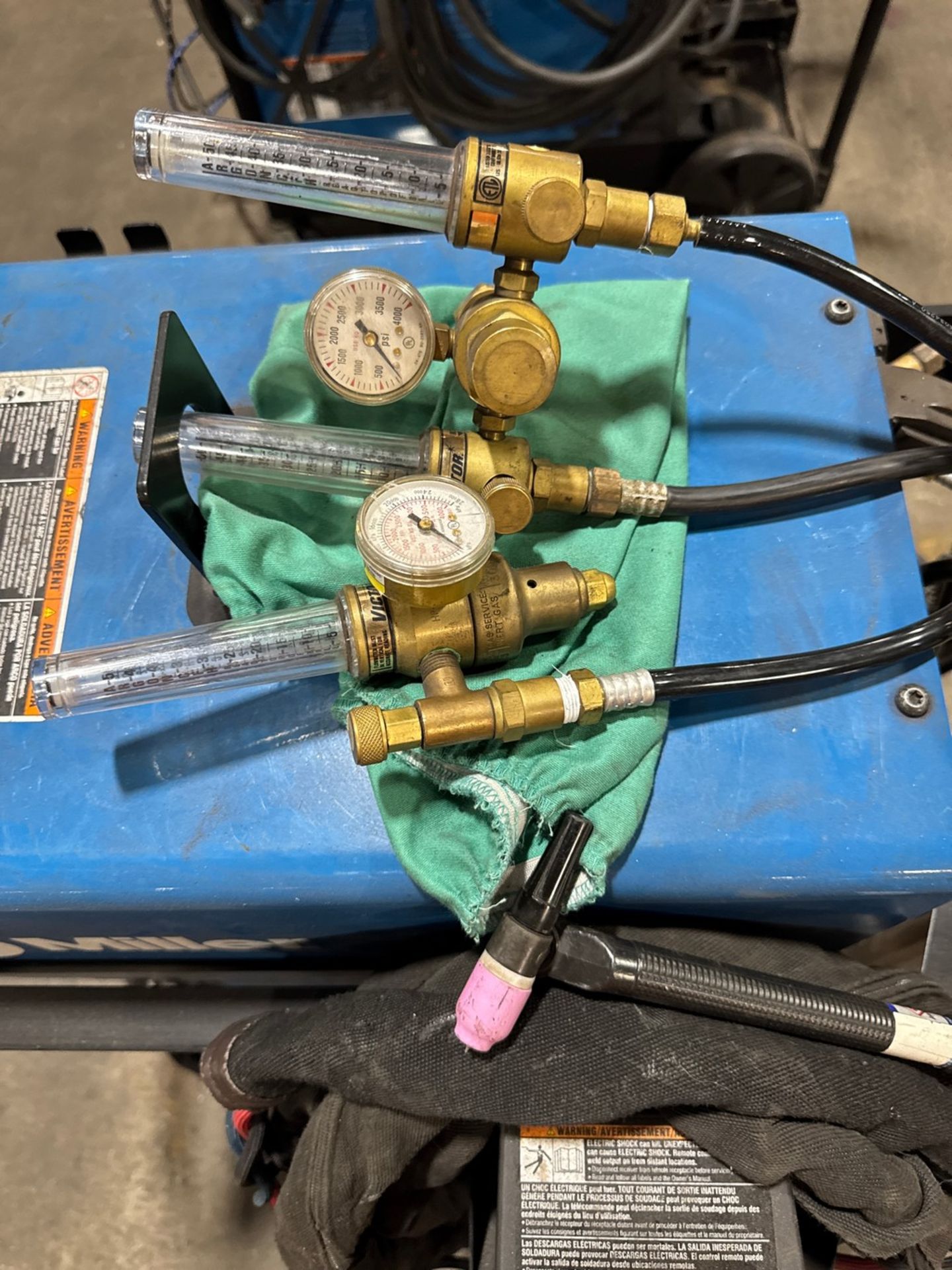 2021 Miller Dynasty 400 Tig/Stick Welder - Image 8 of 9