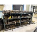 Lot of Assorted Press Brake Tooling With Rack