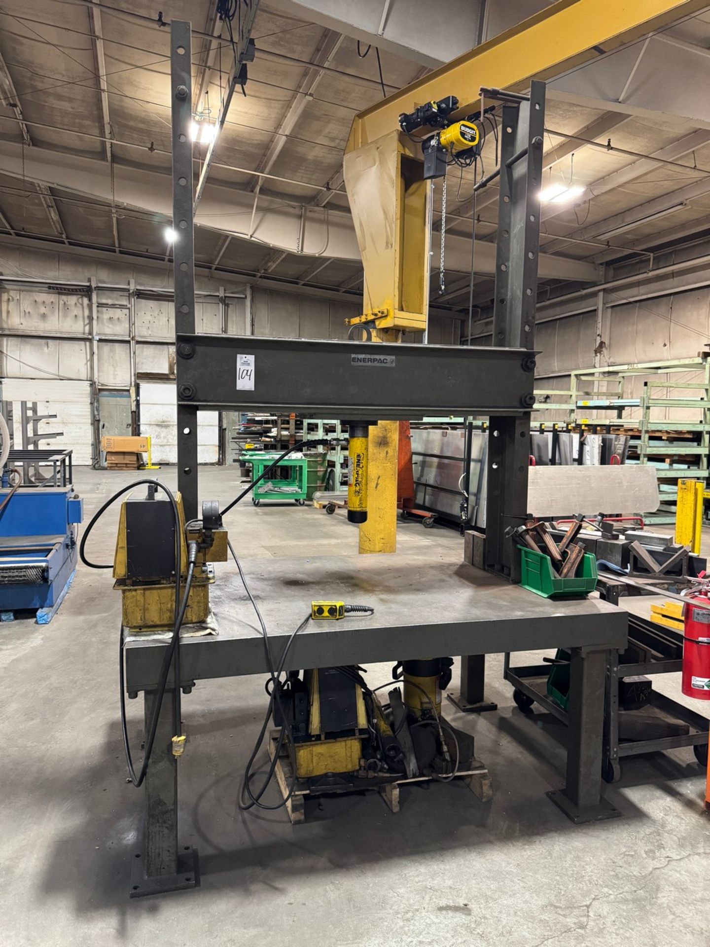 Enerpac Hydraulic H-Frame Press