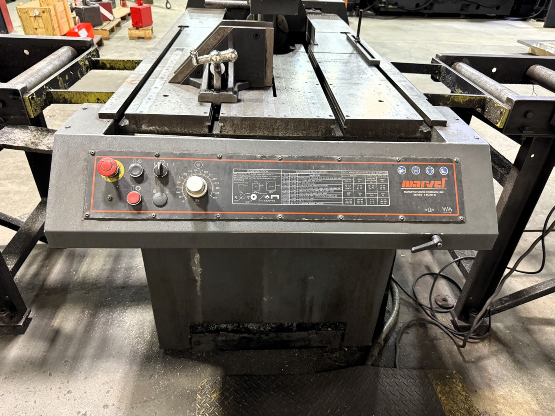 2018 Marvel 8-Mark-II-V Vertical Bandsaw - Image 7 of 14