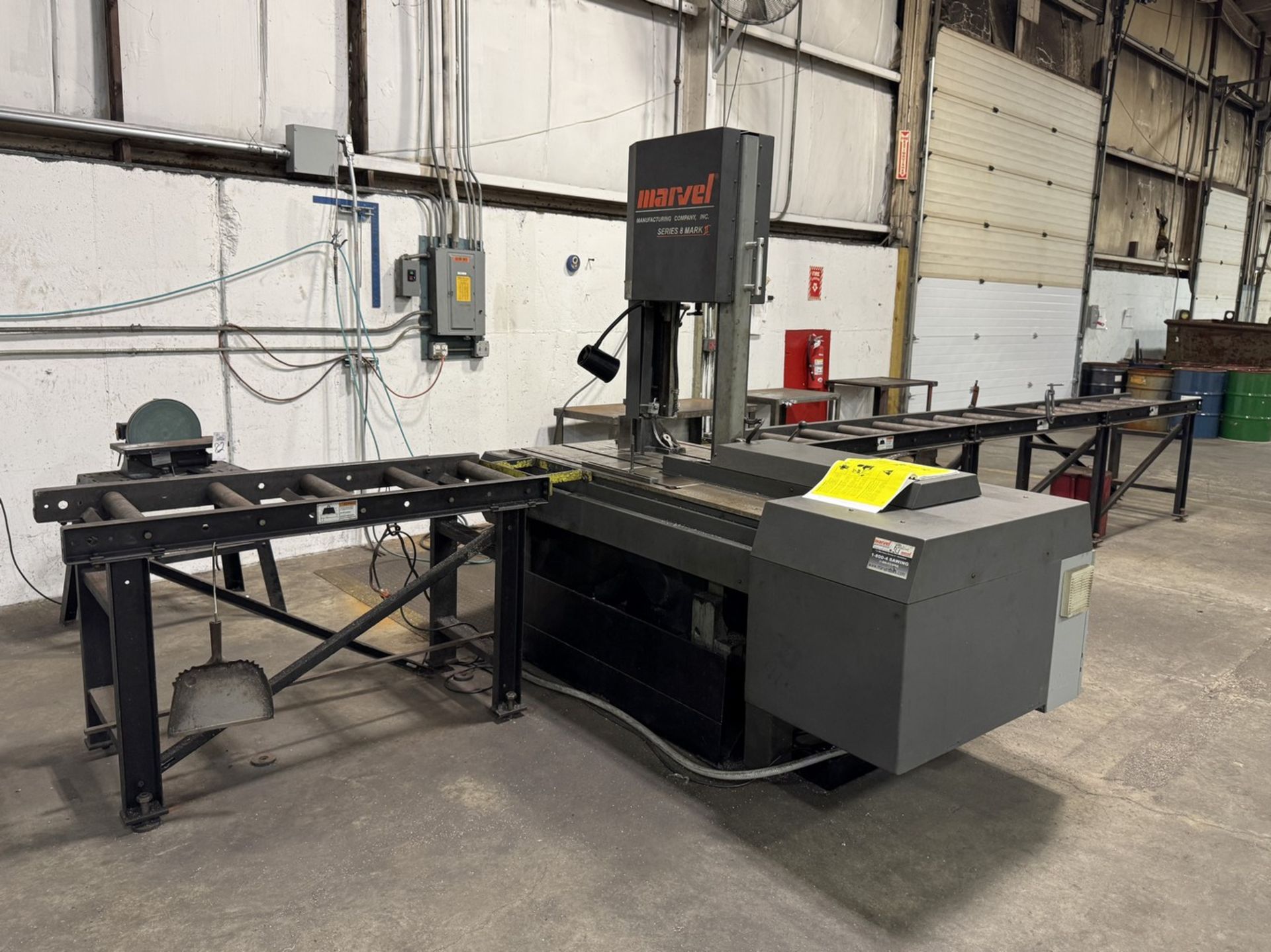 2018 Marvel 8-Mark-II-V Vertical Bandsaw - Image 8 of 14