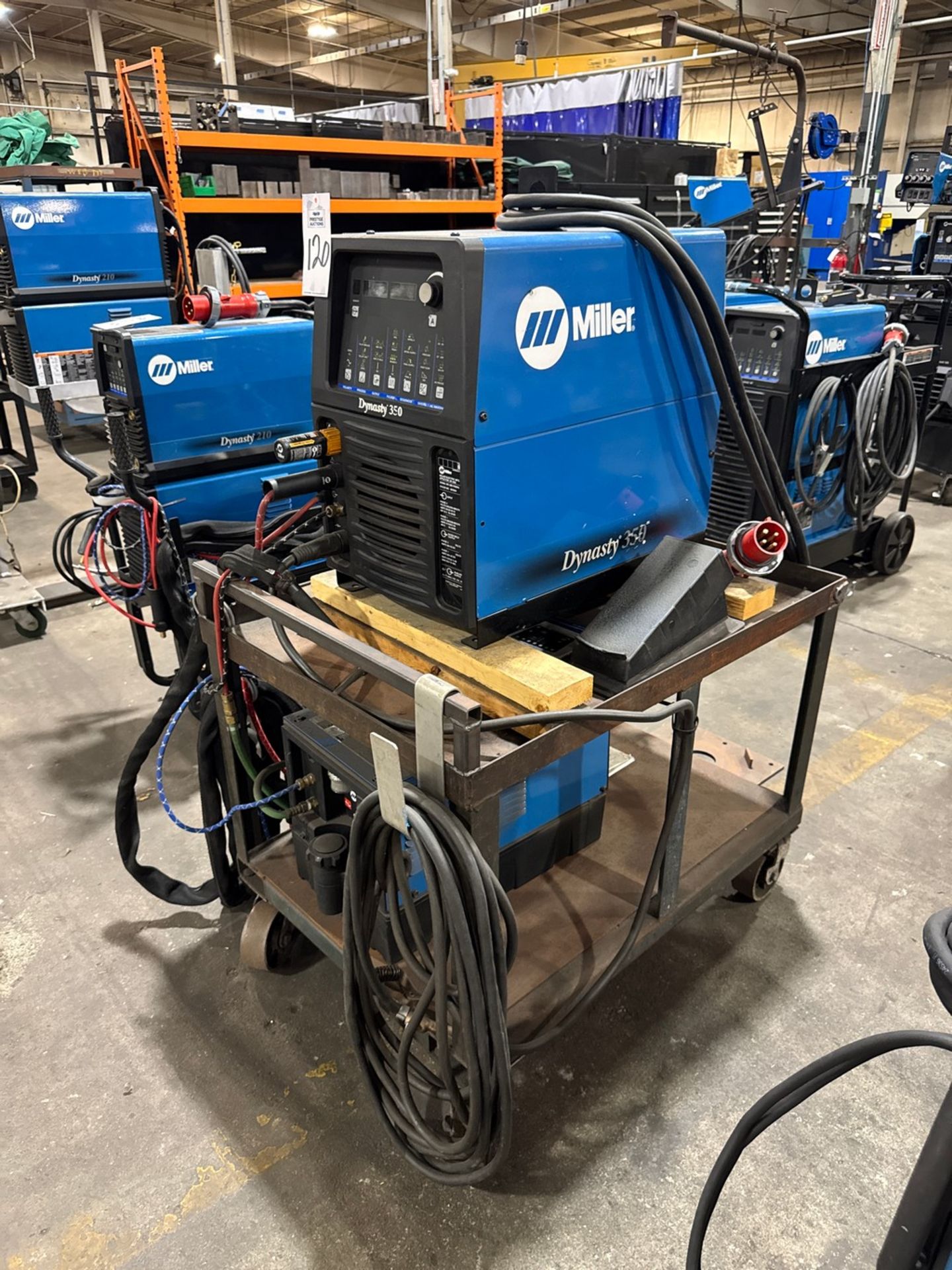 Miller Dynasty 350 Tig/Stick Welder With Coolmate 3 - Image 2 of 9