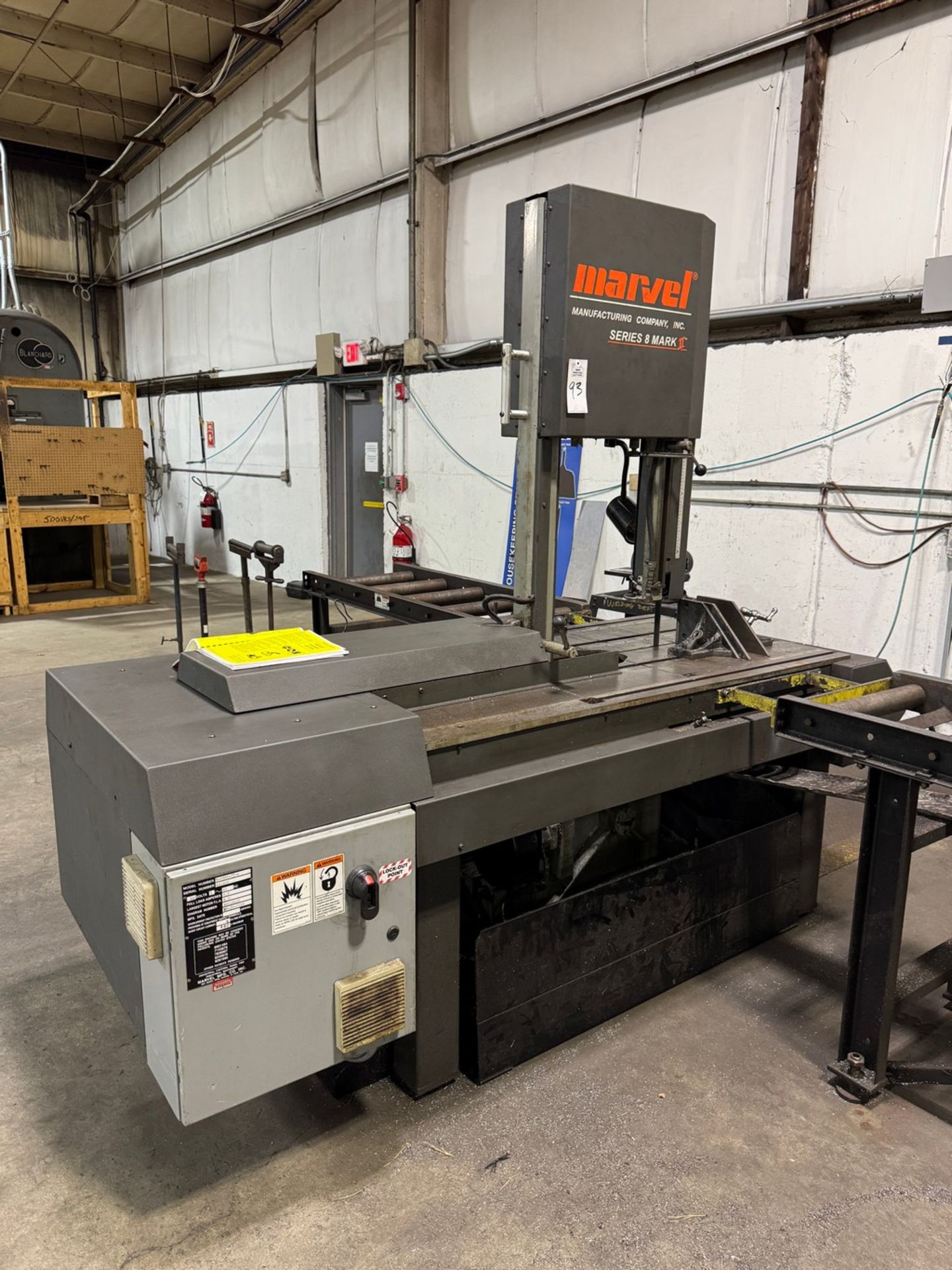 2018 Marvel 8-Mark-II-V Vertical Bandsaw - Image 2 of 14